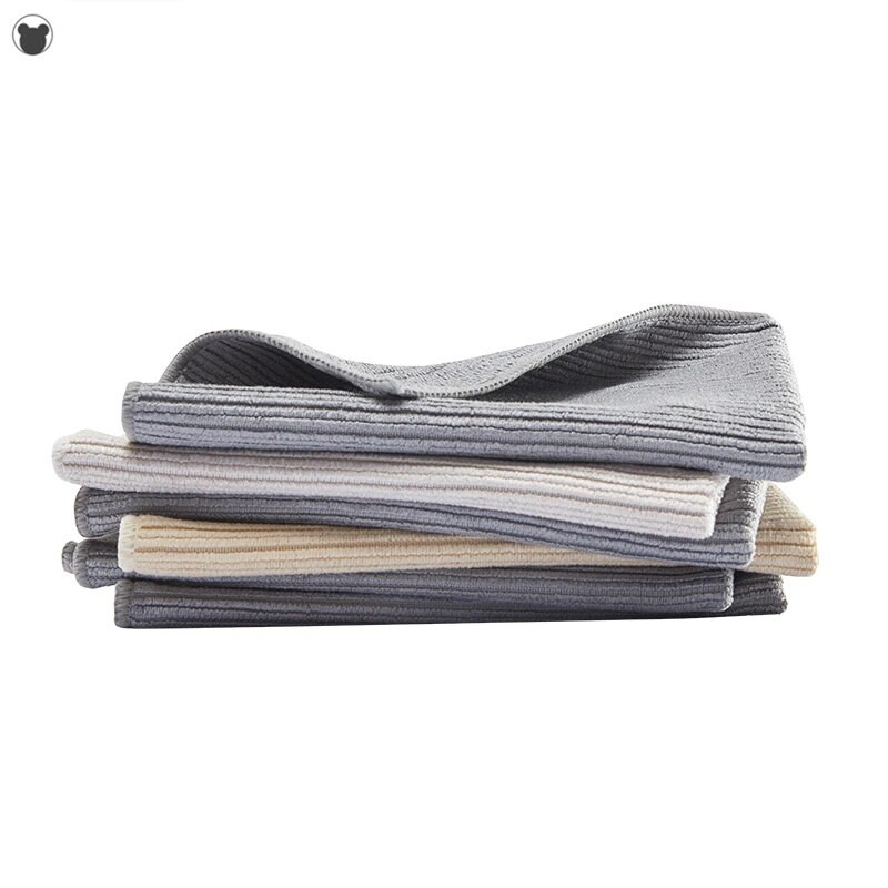 3 DB Erős tisztítókendő Mikroszálas konyhai tisztítótörölköző Mosogatógép tapadásmentes olajos rongy háztartási fürdőszobai mosogatórongy