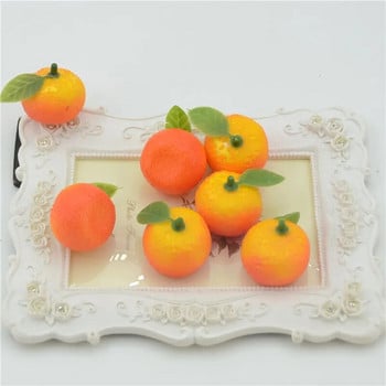 Νέο Πορτοκαλί 10 τμχ 3,5 εκ. Τεχνητό ψεύτικο αφρό Φρούτα Μούρα Scrapbooking Flowers Για DIY Wedding Simulation Δέντρο Διακόσμηση