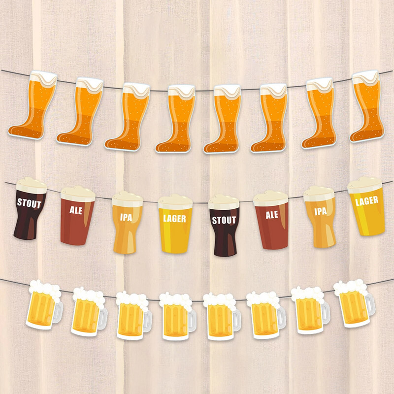 1 tk komplekt 16,4 jala pikkune pruun kollane paberkaart pensionile jäämiseks bännerkaunistusteks Kaunistusbänneri kaunistused