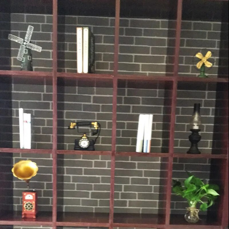 Pribor Nordic Retro Vintage Rotate Vintage Fiksni telefon Okretni brojčanik Antikni fiksni telefon Za ukrašavanje kafića