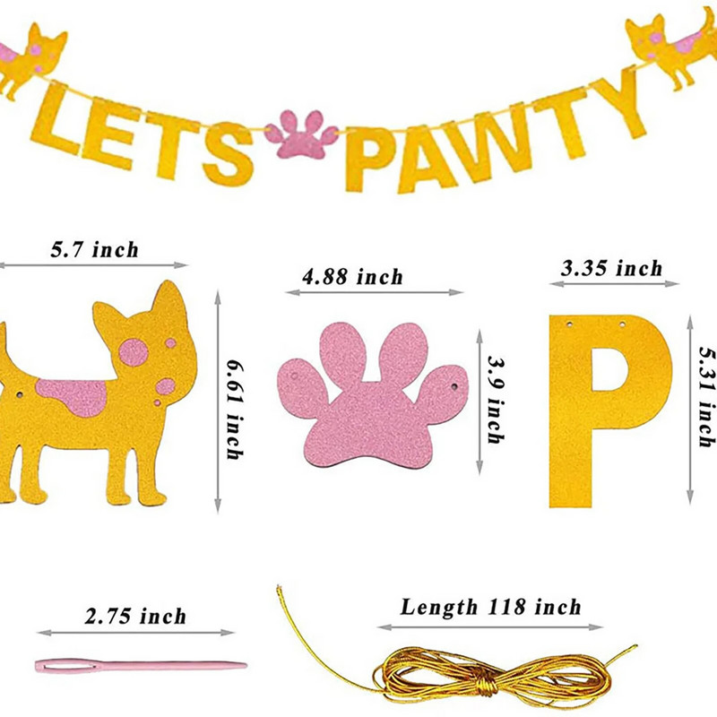 Kisállat Születésnapi Party Kiegészítők Kutya Kalap Háromszög Sál Csont Játékok Zászlót húzó Szett Parti dekorációs kellékek Nyakörv Széles Dropship