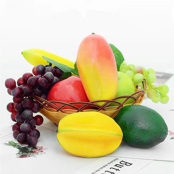 Τεχνητά Φρούτα Πορτοκαλί Μήλο Μάνγκο Μπανάνα Προσομοίωση Φρούτα Ψεύτικα Φρούτα Φωτογραφικά Είδη Φαγητού Διακόσμηση κήπου σπιτιού