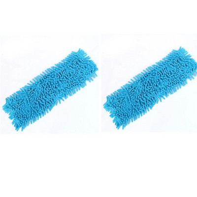 1/2 KOM 41x12 cm plava mikrovlakana od šenile, zamjenjiva glava krpe za brisanje za produljive krpe za čišćenje podova u kućanstvu