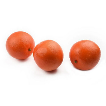 8 см изкуствени фалшиви симулирани портокали Орнамент от ябълкови плодове Фотографски плодове от пяна за аксесоари за декорация на дома за парти