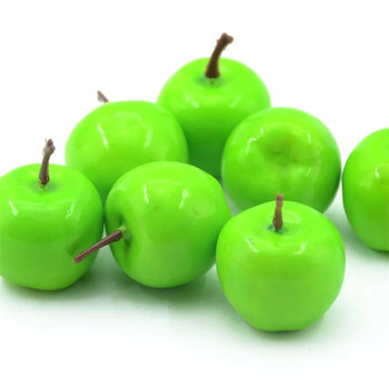 10 изкуствени симулации на пяна малки горски плодове семейство зелени ябълки и червени ябълки сватбена кухня украсена със зеленчуци