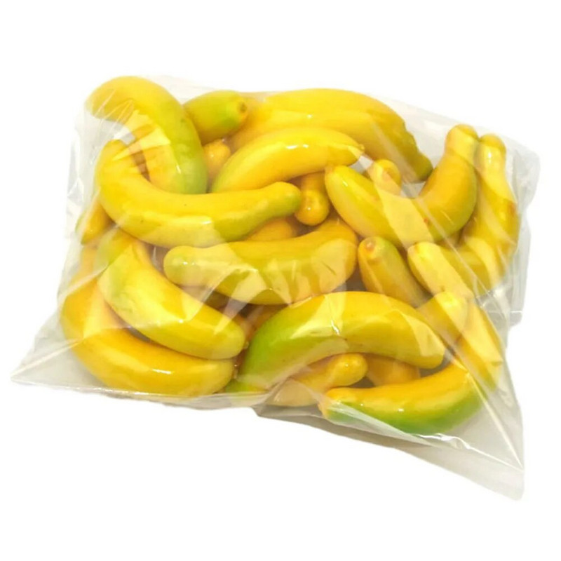 10KOM Mini umjetno voće Lažna trešnja Mango Lubenica Banana Limeta Jagoda Model Ornament Rekviziti za fotografiju Uređenje doma