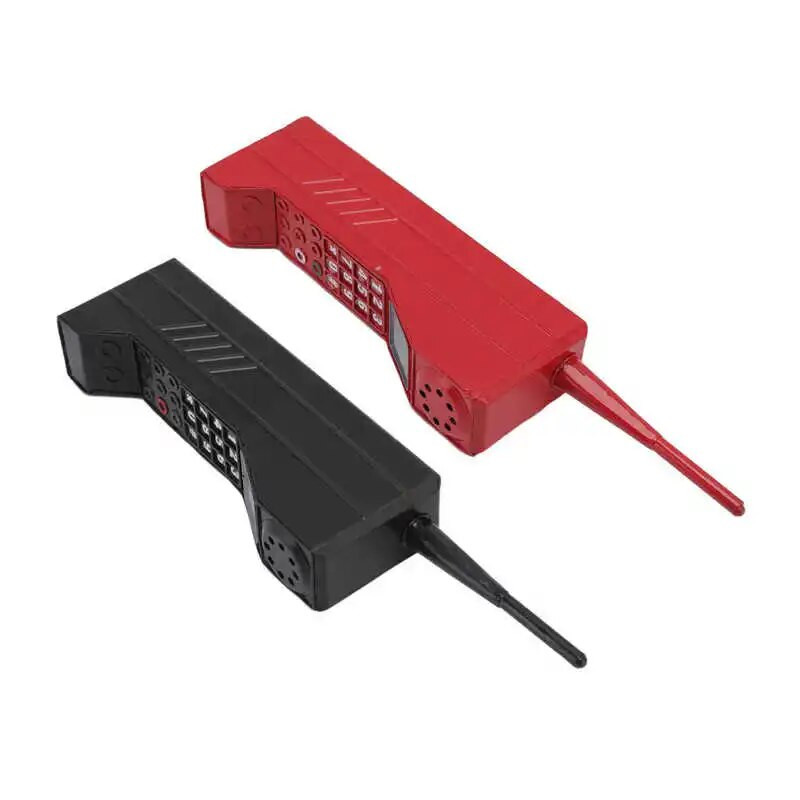 Staromodni model mobilnog telefona od cigle, glačalo izvrsnog izgleda, retro ukrasi za mobitel od cigle za uređenje obiteljske kuće