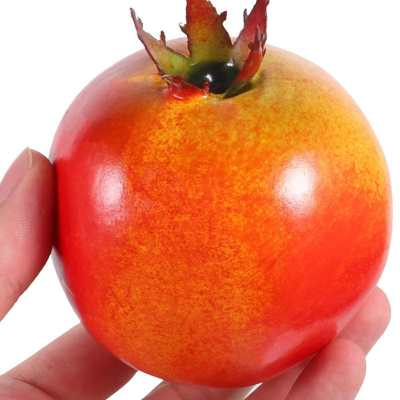 4 ks simulovaného ovocného modelu hrozna, dekorácie do domácnosti, fotografické rekvizity, penová simulácia granátového jablka