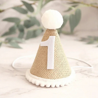 Ins Rođendanski šešir Sjajni 1 2 3 Baby Shower Banket Daisy Party Šeširi za dječake Djevojčice Dekoracija dječjeg dana Božićna traka za glavu Pribor