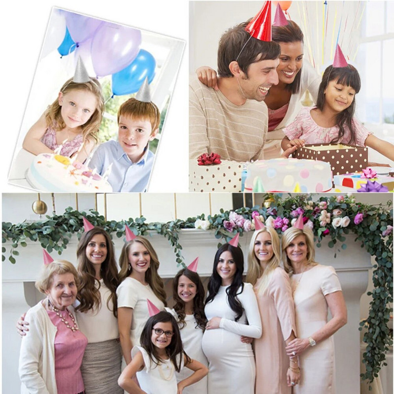 Vakarėlio kepuraitės Kepurės Gimtadienio Kūgiai Vaikiškos kepuraitės Mažiems vaikams Mini Kūdikių Šventė Individualizuotos galvos apdangalai Pirmieji kepurės Blizgantys automobiliai Berniukai Maži vaikai