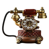 Deartco 18cm vaigust retrotelefoni kujukesed Creative European notsu pank Kodukaunistamise tarvikud Käsitsi valmistatud ehted käsitöö