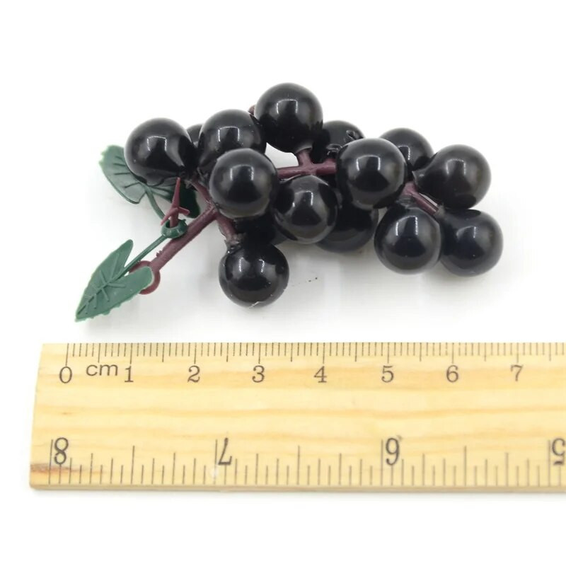 Jeftini 3 kom / 7 cm umjetna plastika simulacija voće grožđe svadbena dekoracija kućna kuhinja božićni dar kopča dodaci
