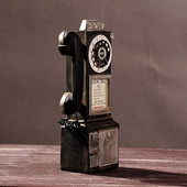 VILEAD 30 cm vaiguga retrotelefoni kujukesed Vanad määrdunud käsitööd Vintage kodukaunistused kaunistused Loomingulised Euroopa käsitöö tarvikud
