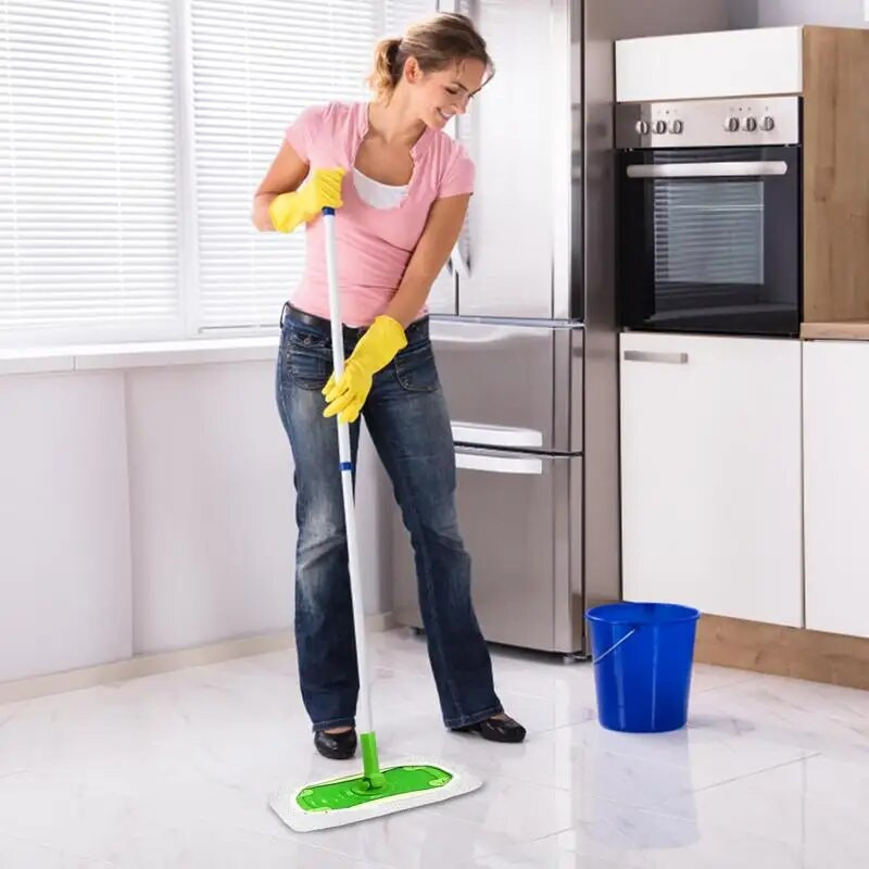 Felmosó párnák utántöltő vastagított elasztikus szalag lapos felmosó kendő mikroszálas zsenília csere, forgó felmosó tisztító betét fürdőszoba padlóhoz