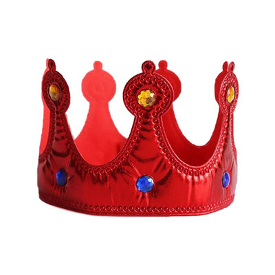 Boldog születésnapot kalap Arany ezüst állítható király hercegnő korona lány fiú felnőtt ajándékok csillogó fejfedők baba zuhany parti dekoráció