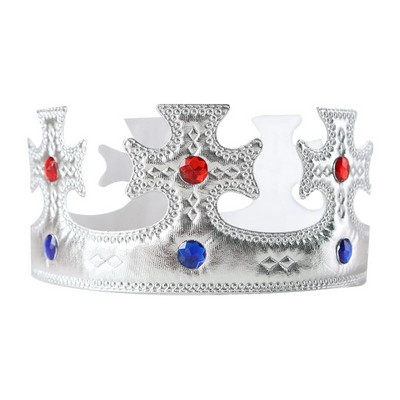 Boldog születésnapot kalap Arany ezüst állítható király hercegnő korona lány fiú felnőtt ajándékok csillogó fejfedők baba zuhany parti dekoráció