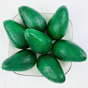 Προσομοίωση Μοντέλο Αβοκάντο Τεχνητά Φρούτα Ψεύτικα Διακοσμητικά Τραπεζιού Φρούτων Αβοκάντο Βιτρίνα καταστήματος Εμφάνιση φωτογραφίας Σταγόνες Διακόσμηση σπιτιού