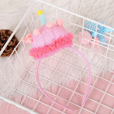 Proslava rođendanske zabave Svjetlucavi rođendanski šešir Vilin obruč za kosu One 123st Happy Birthday Party Decor Kids Girl Favor Headwear