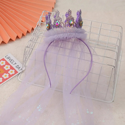 Proslava rođendanske zabave Svjetlucavi rođendanski šešir Vilin obruč za kosu One 123st Happy Birthday Party Decor Kids Girl Favor Headwear