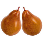 Dirbtinės kriaušės, gyvos vaisiai, netikros kriaušės, stiebai, putplasčio kriaušės modelis, darbalaukio kriaušės ornamentas namų vaisių parduotuvė Prekybos centro rekvizitai