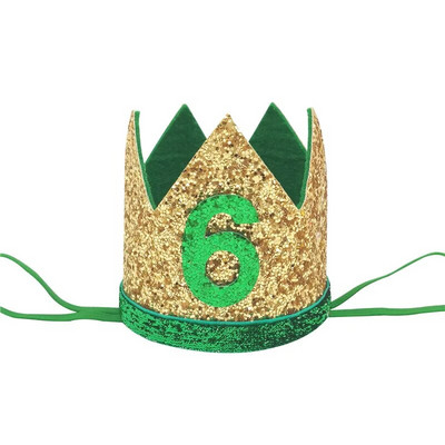 1 db Jungle Safari Happy Birthday Party Kids Baby ONE 1 2 3 éves koronás fejpántos kalap Születésnapi Baby Shower 1. Születésnapi Party