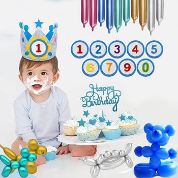 Διακοσμήσεις πάρτι Princess Grey Felt Άνετο καπέλο γενεθλίων μωρού Ρυθμιζόμενο Celebrtion Ανθεκτικά ελαφριά φωτογραφικά στηρίγματα κορώνας