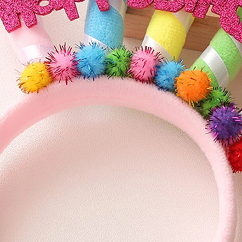 1 ks narodeninové sviečky čelenka párty dekorácie vlasové doplnky čelenka