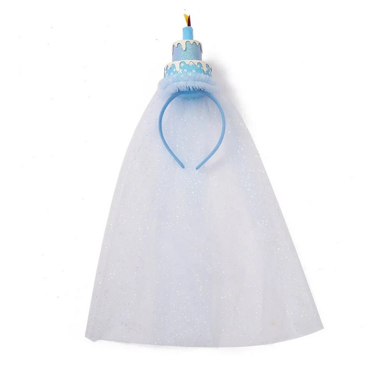 Géz Születésnapi Kalap Hajpánt Lány Szép flitteres levél Boldog születésnapot fejfedő Kis hercegnő Boldog születésnapi partit fejpánt kedvenc