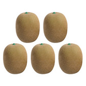 5 vnt kivių modelis Kūrybinis gyvas vaisius restorano ekranas Kivių imitacijos papuošalai dirbtiniai papuošimai, imituoti