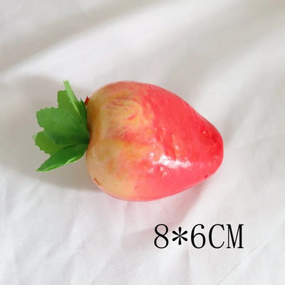 Mākslīgo augļu dekors mājas interjeram Dekoratīvie augļu plastmasas Ābolu citronu persiku apelsīnu fotogrāfijas rekvizīti DIY aksesuāri