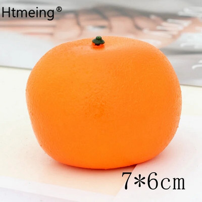 Mākslīgo augļu dekors mājas interjeram Dekoratīvie augļu plastmasas Ābolu citronu persiku apelsīnu fotogrāfijas rekvizīti DIY aksesuāri