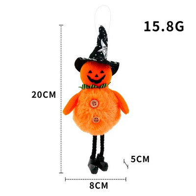 Ragyogó Halloween-dísz Boszorkánykalap LED-es lámpák Halloween gyerekeknek Party dekorációs kellékek kültéri fára függő díszek barkácsolás