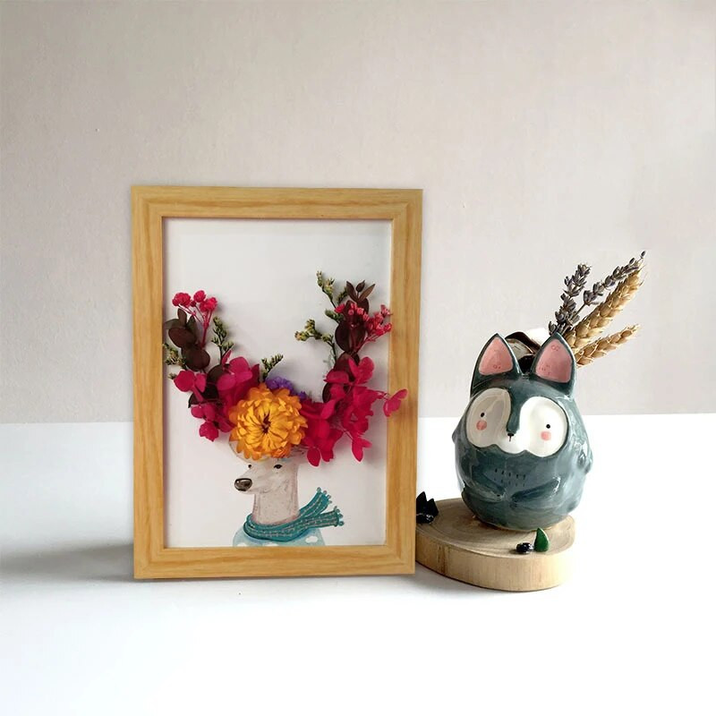 Vegyes természetes virágok mobiltelefon-tok készítéséhez Aromaterápiás kézműves epoxigyanta DIY medál nyaklánc ékszer kézműves új