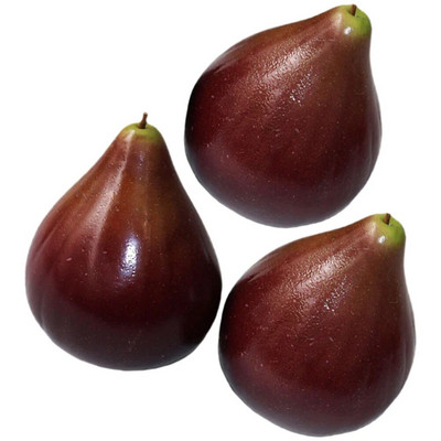 3 komada umjetnih modela smokava Plastično voće, cvijeće, voće za ukrašavanje, realistično