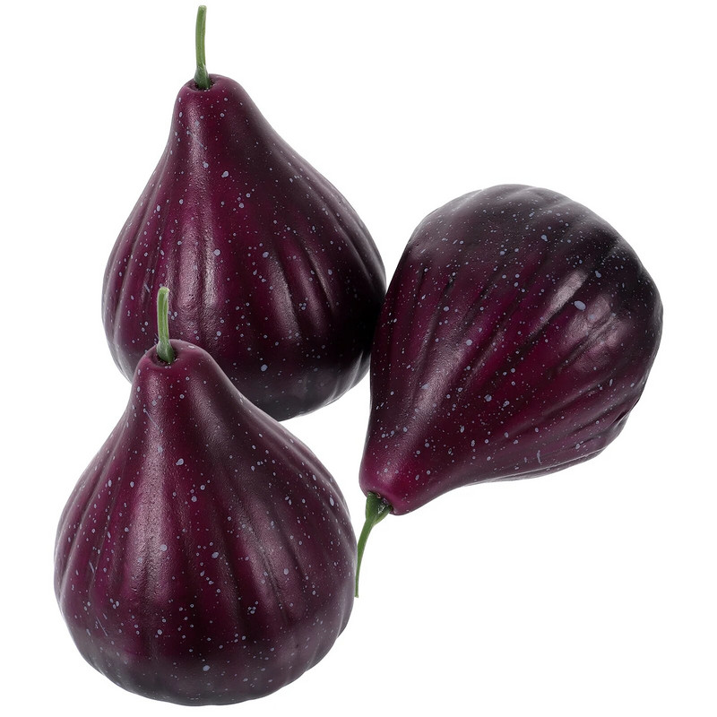 3 komada umjetnih modela smokava Plastično voće, cvijeće, voće za ukrašavanje, realistično