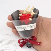 1 kom. Prekrasan sapun, cvijet ruže, savršeni omotač, bogata pjena, osušeni sapun prekrasnog izgleda, mirisnog cvijeća