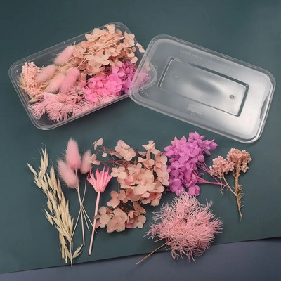 1 kutija šarenog prirodnog osušenog cvijeća za ručno izrađene rukotvorine od epoksidne smole DIY buket vijenac izrada svijeća kućna dekoracija vjenčanja