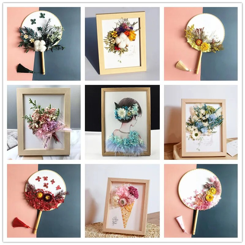 1 kutija šarenog prirodnog osušenog cvijeća za ručno izrađene rukotvorine od epoksidne smole DIY buket vijenac izrada svijeća kućna dekoracija vjenčanja