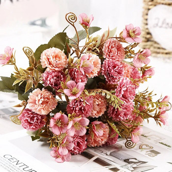Τεχνητό λουλούδι Διακόσμηση σπιτιού Τριαντάφυλλο λουλούδι Διακόσμηση Φυτό κρεβατοκάμαρας Τεχνητό λουλούδι ψεύτικο λουλούδι Δώρο διακόσμηση γάμου