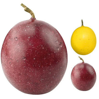 Artificial Passion Fruit Gold Berry Fake Fruit Διακόσμηση σπιτιού Προσομοίωση Στολίδι Craft Food Photography Props Αρχική