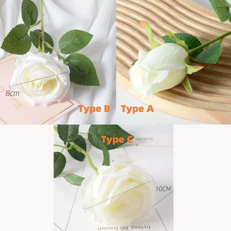 1 vnt. modeliavimo kampo rožė Dirbtinio šilko kampinės rožių gėlės Šilko namų dekoravimo netikros rožių vestuvių vakarėlio gėlės imitacinės gėlės