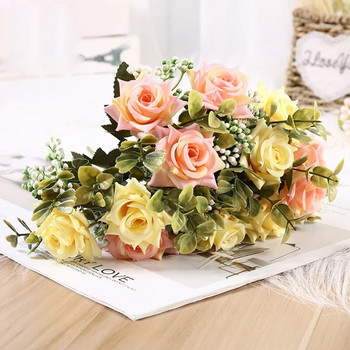 Όμορφη απομίμηση παιώνιας τριαντάφυλλο κατσαρό τριαντάφυλλο μεταξωτό λουλούδι DIY Διακόσμηση γάμου στον κήπο του σπιτιού Τεχνητά λουλούδια Διακόσμηση σπιτιού