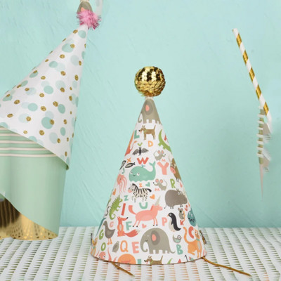 Animacinių filmų monstras, dinozauras, astronauto gimtadienio kepuraitės, „pasidaryk pats“ gimtadienio kepuraitės, skirtos suaugusiems vaikams „Baby Shower“ gimtadienio šventės dekoracijos