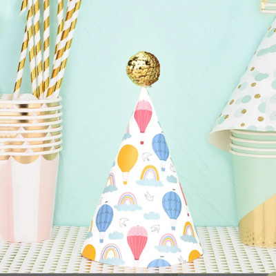 Animacinių filmų monstras, dinozauras, astronauto gimtadienio kepuraitės, „pasidaryk pats“ gimtadienio kepuraitės, skirtos suaugusiems vaikams „Baby Shower“ gimtadienio šventės dekoracijos