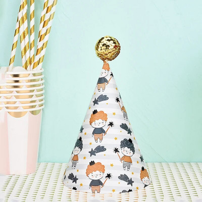 Animacinių filmų monstras, dinozauras, astronauto gimtadienio kepuraitės, „pasidaryk pats“ gimtadienio kepuraitės, skirtos suaugusiems vaikams „Baby Shower“ gimtadienio šventės dekoracijos