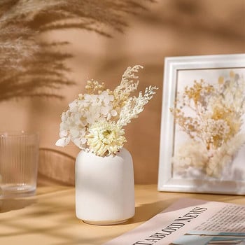 1 кутия Истински естествени бели сухи цветя Растения за мухъл от епоксидна смола Направи си сам аксесоари за правене на свещи Занаяти Домашна сватбена украса