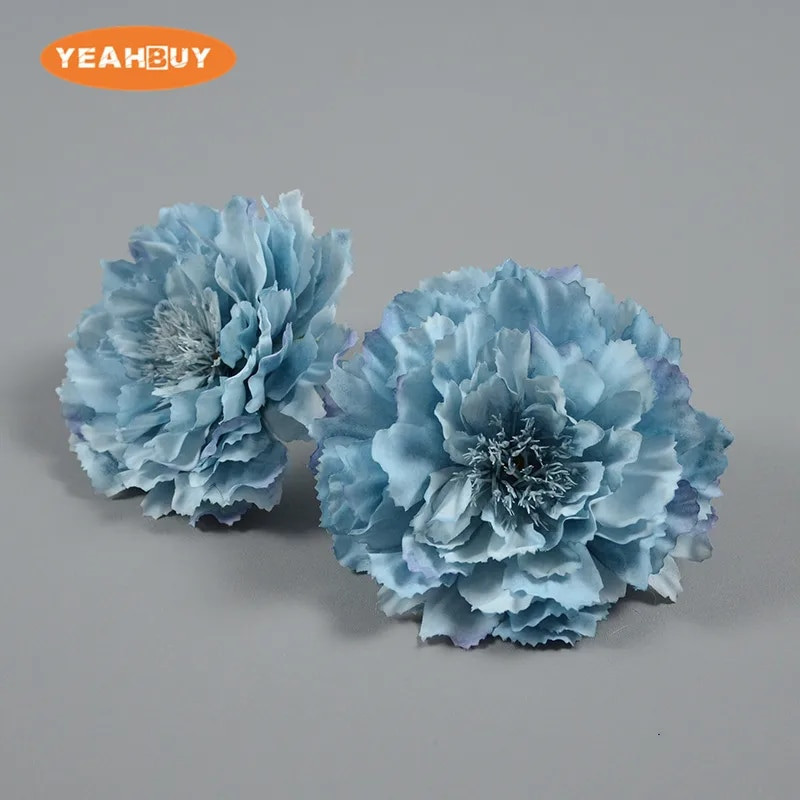 2 KOM 12 CM 10 BOJA Umjetne svilene cvjetne glavice božura za DIY vjenčani zidni luk Pozadina Dekoracija za zabavu Potrepštine za uređenje doma