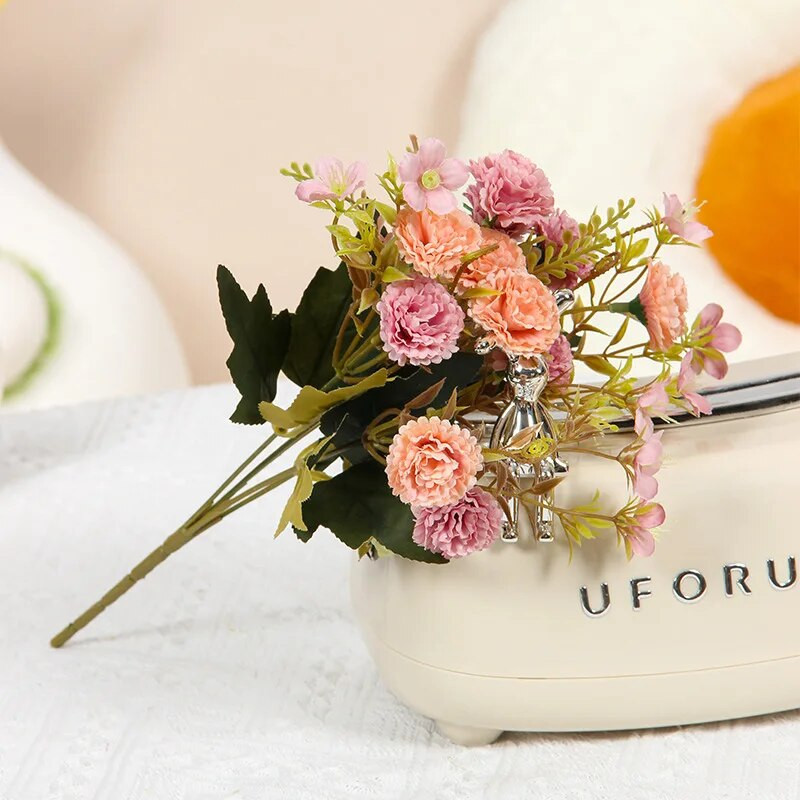 Dekoracija umjetnog cvijeća u 6 boja Vjenčanje Home Decora Lila Cvjetna cesta Vodeća stropna Posebna simulacija cvijeta