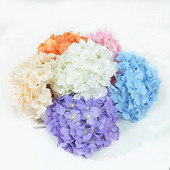 1 vnt. 20 cm dirbtinės hortenzijos gėlių galvutė, skirta „pasidaryk pats“ girliandos gėlių sienų fotografijai fono vestuvių arka namų sodo dekoravimui