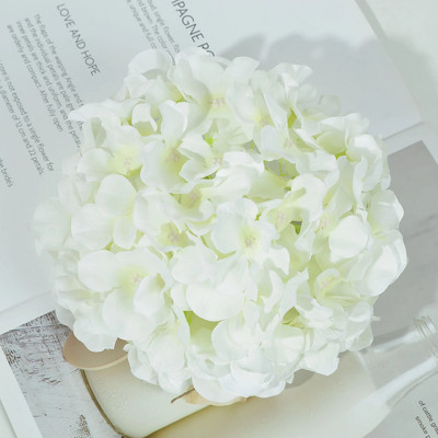 1 vnt. 20 cm dirbtinės hortenzijos gėlių galvutė, skirta „pasidaryk pats“ girliandos gėlių sienų fotografijai fono vestuvių arka namų sodo dekoravimui